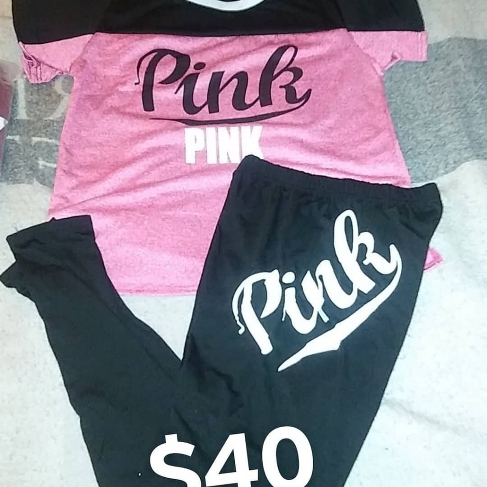 PINK PANTS SETS